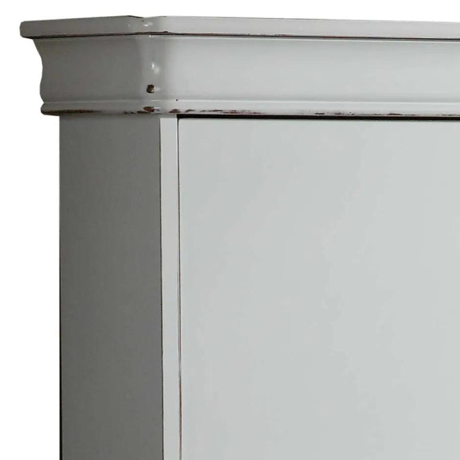 4 Klappen Schuhschrank in Weiß - Zarinas^Wohnen Best