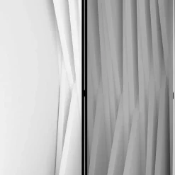 2,25 m breiter Paravent mit abstraktem Muster - Emrada^Wohnen