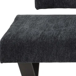 Wohnen 3 Personen Eckbank in Anthrazit - Pricenta