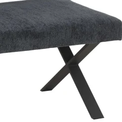 Wohnen 3 Personen Eckbank in Anthrazit - Pricenta