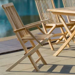 6 Personen Essgruppe für den Garten - Klahuma (siebenteilig)^Wohnen