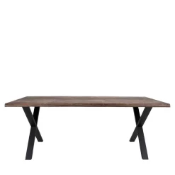 Wohnen 6 Personen Essplatz mit Designtisch - Zenya (siebenteilig)