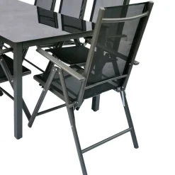 Wohnen 8 Personen Garten-Sitzgruppe Set - Micaelo (neunteilig)