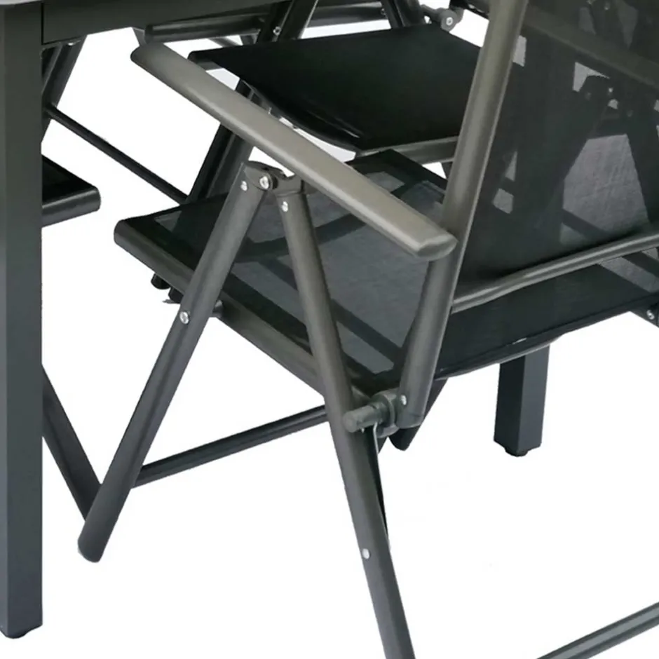 Wohnen 8 Personen Garten-Sitzgruppe Set - Micaelo (neunteilig)