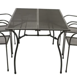 Wohnen 6 Personen Gartentischgruppe Set - Tyago (siebenteilig)