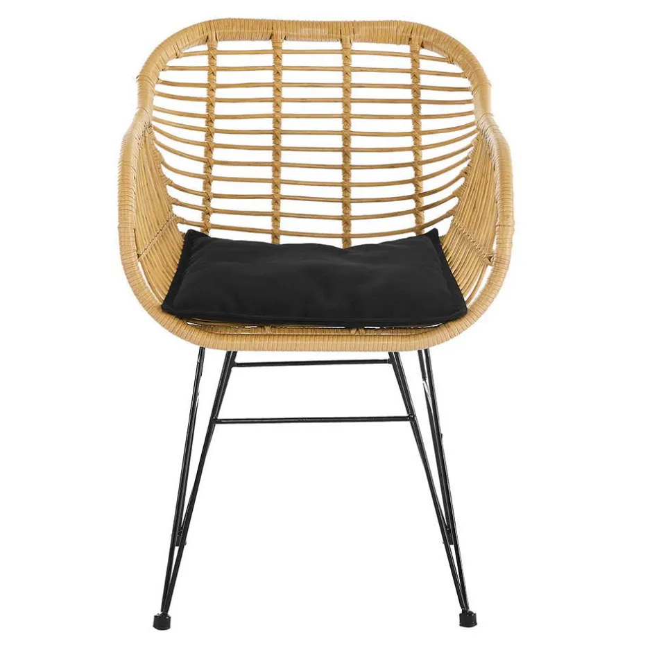 2 Personen Sitzgarnitur aus Kunstrattan - Vasteca (dreiteilig)^Wohnen Hot