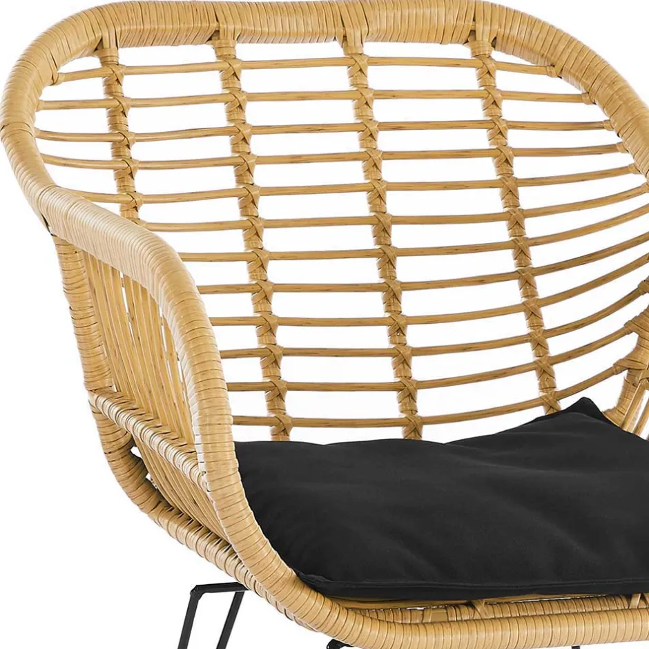 2 Personen Sitzgarnitur aus Kunstrattan - Vasteca (dreiteilig)^Wohnen Hot