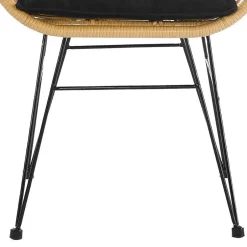 2 Personen Sitzgarnitur aus Kunstrattan - Vasteca (dreiteilig)^Wohnen Hot