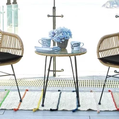 2 Personen Sitzgarnitur aus Kunstrattan - Vasteca (dreiteilig)^Wohnen Hot