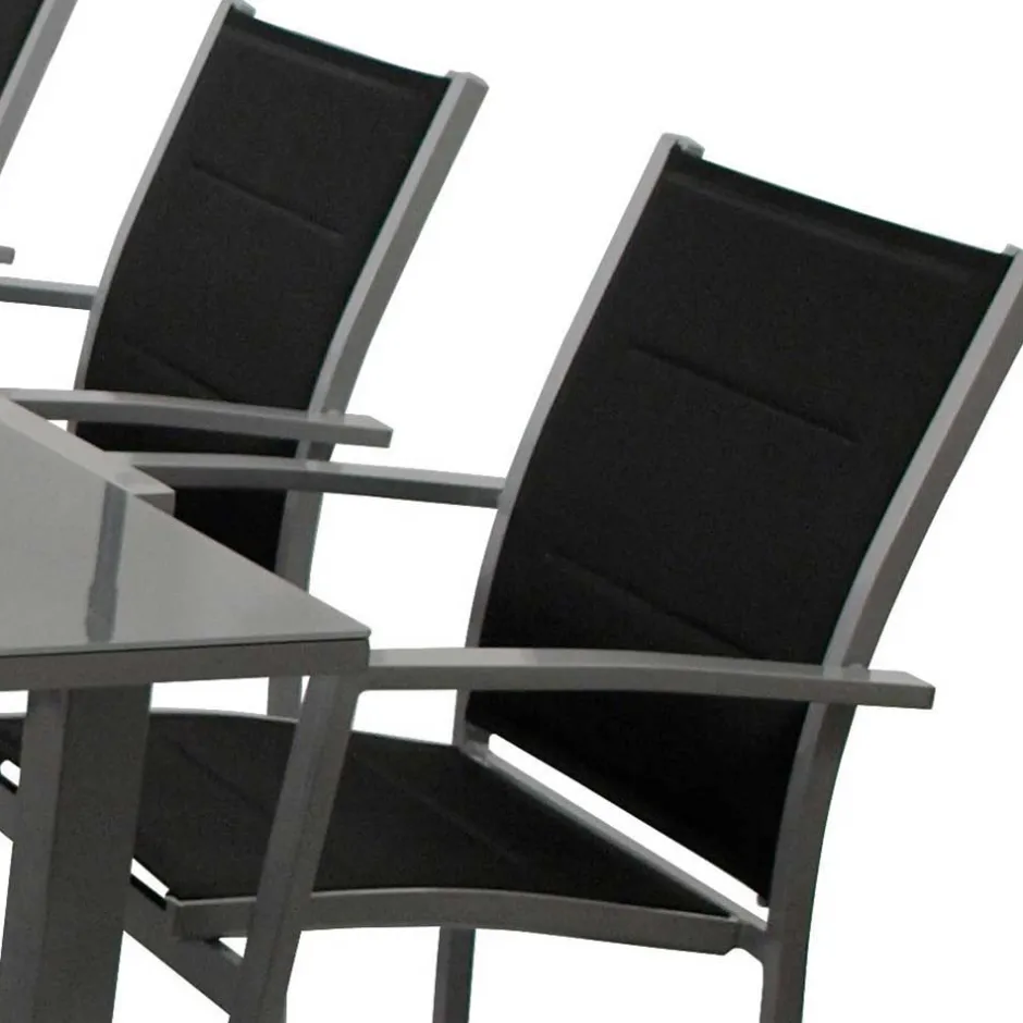 8 Personen Tischgruppe für Garten - Gestina (neunteilig)^Wohnen