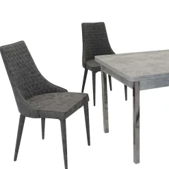 Wohnen 4 Personen Tischgruppe günstig - Times (fünfteilig)