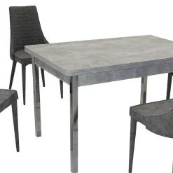 Wohnen 4 Personen Tischgruppe günstig - Times (fünfteilig)