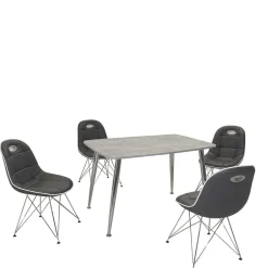 4 Personen Tischset modern - Exklusiva (fünfteilig)^Wohnen Outlet