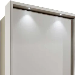 3 Schiebetüren Schlafzimmer Schrank in Beige - Zesgina^Wohnen Discount