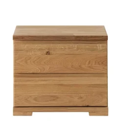 Wohnen 2 Schubladen Nachtkommode - 50x45x35 cm - Atluvia