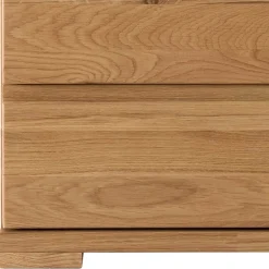 Wohnen 2 Schubladen Nachtkommode - 50x45x35 cm - Atluvia