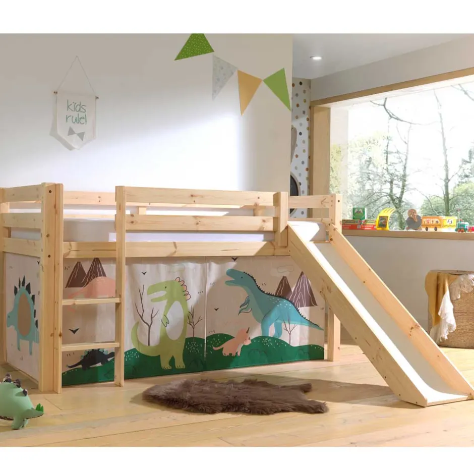 Abenteuerbett Dinosaurier mit Rutsche - Vacoas^Wohnen Online