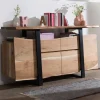Abgefahrenes Design Sideboard aus Akazie - Lussina^Wohnen New