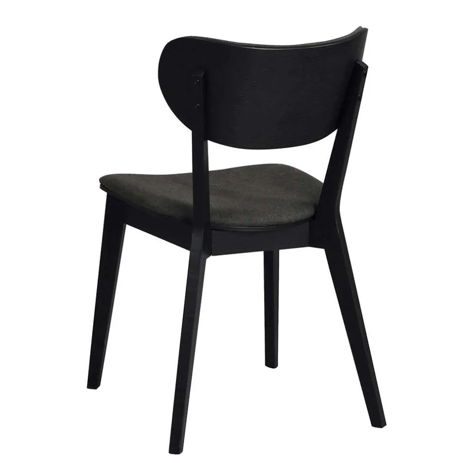 Wohnen Abklappbarer Esstisch & 4 Stühle - Pessoa (fünfteilig)