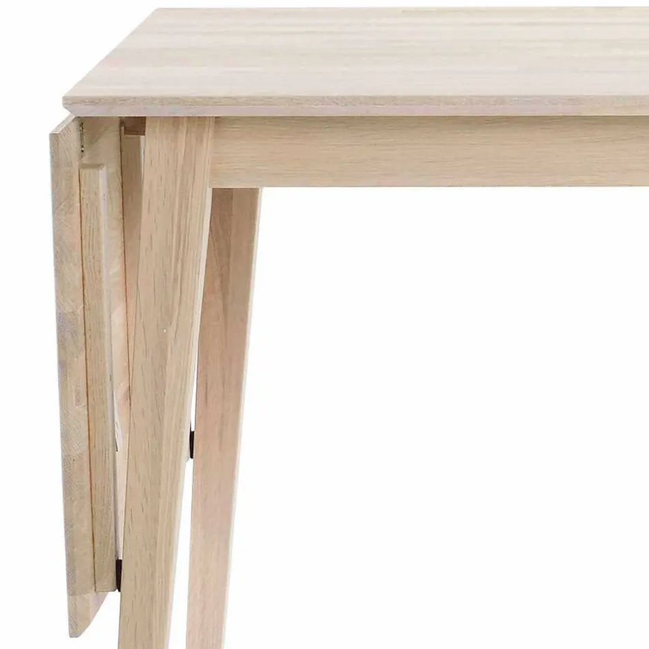 Wohnen Abklappbarer Esstisch & 4 Stühle - Pessoa (fünfteilig)