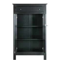 Abschließbare Vertiko Kommode in Schwarz - Wins^Wohnen