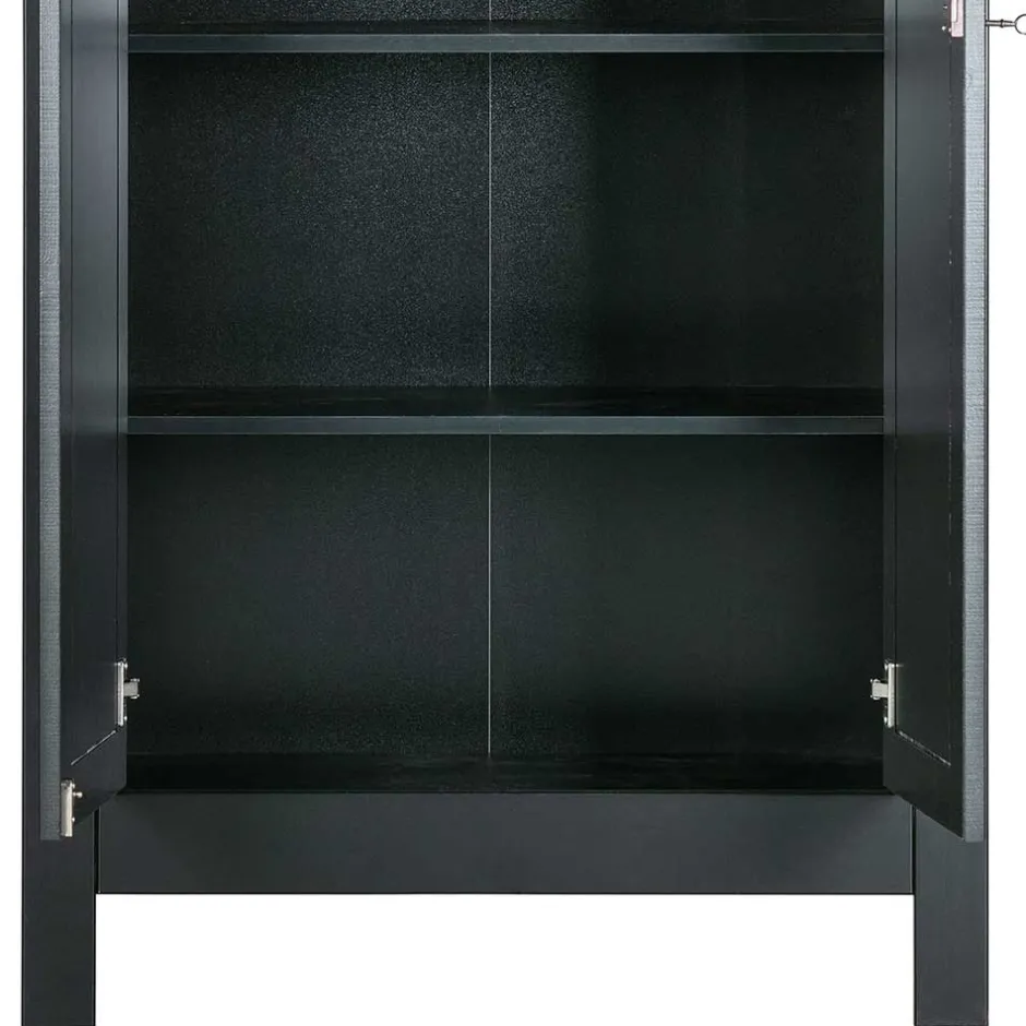 Abschließbare Vertiko Kommode in Schwarz - Wins^Wohnen