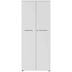 Abschließbarer Akten Büroschrank in Lichtgrau - Ofledio^Wohnen