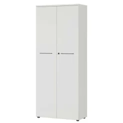 Abschließbarer Akten Büroschrank in Lichtgrau - Ofledio^Wohnen