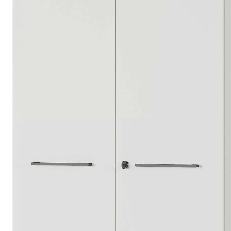 Abschließbarer Akten Büroschrank in Lichtgrau - Ofledio^Wohnen