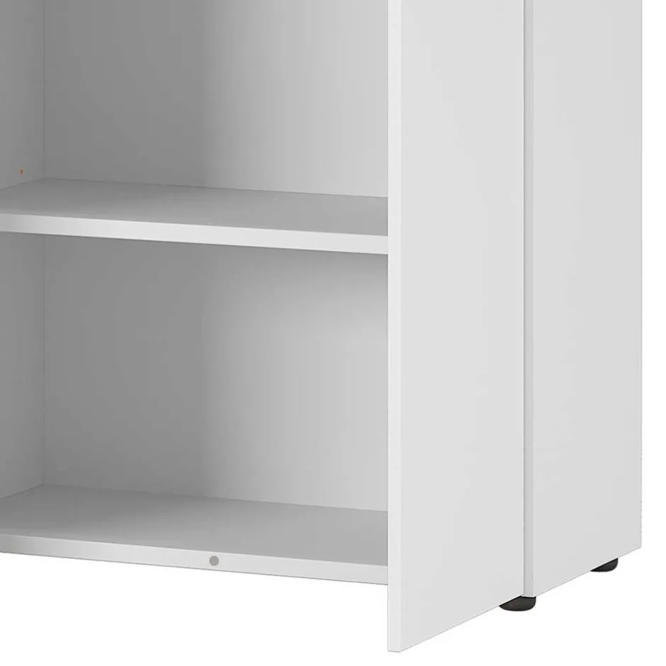 Abschließbarer Akten Büroschrank in Lichtgrau - Ofledio^Wohnen