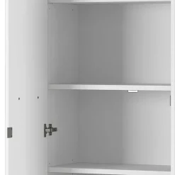 Abschließbarer Akten Büroschrank in Lichtgrau - Ofledio^Wohnen