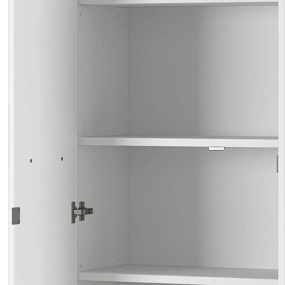 Abschließbarer Akten Büroschrank in Lichtgrau - Ofledio^Wohnen