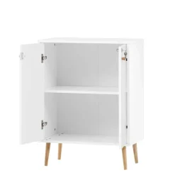 Wohnen Abschließbarer Aktenschrank im Skandi Design - Niuna