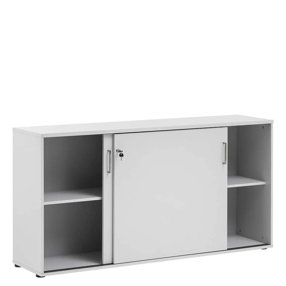 Abschließbarer Büroschrank mit Schiebetüren - Bowsla^Wohnen Hot