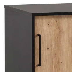 Wohnen Abschließbarer Ordnerschrank mit Schiebetüren - Evasilica