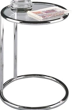 Abstelltisch Buffy in Silber^Wohnen New