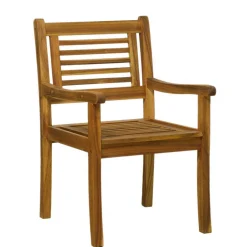 Wohnen Akazie Gartengruppe mit Tisch oval - Egina (vierteilig)