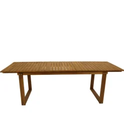 Wohnen Akazienholz Gartentisch verlängerbar - Sennpa