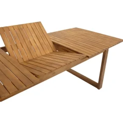 Wohnen Akazienholz Gartentisch verlängerbar - Sennpa
