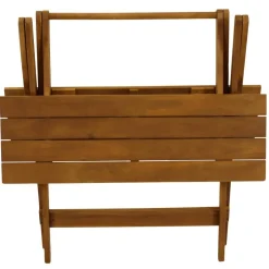 Wohnen Akazienholz Klapptisch mit X Gestell - Flavios