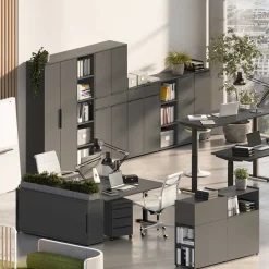 Wohnen Aktenordnerschrank mit Schiebetüren - Tila