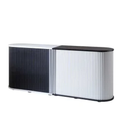 Aktenschrank Mucurapo mit Rolladen (zweiteilig)^Wohnen New