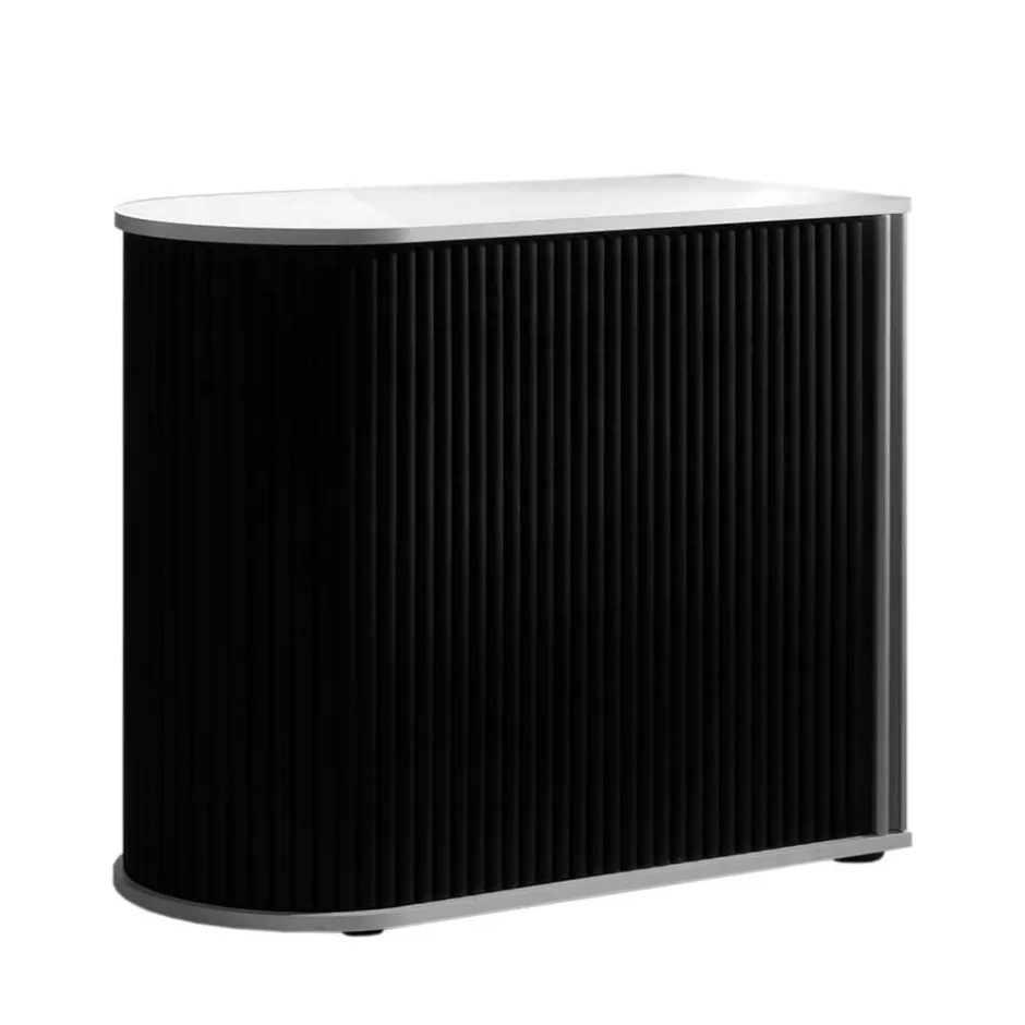 Aktenschrank Mucurapo mit Rolladen (zweiteilig)^Wohnen New