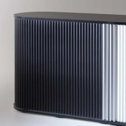 Aktenschrank Siparia in Weiß und Schwarz (zweiteilig)^Wohnen Discount