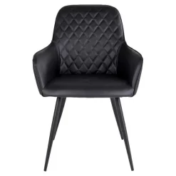 Altholz Esstisch & Kunstlederstühle - Plugravis (siebenteilig)^Wohnen Discount