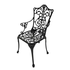 Wohnen Aluguss Armlehnenstuhl für den Garten - Graziello