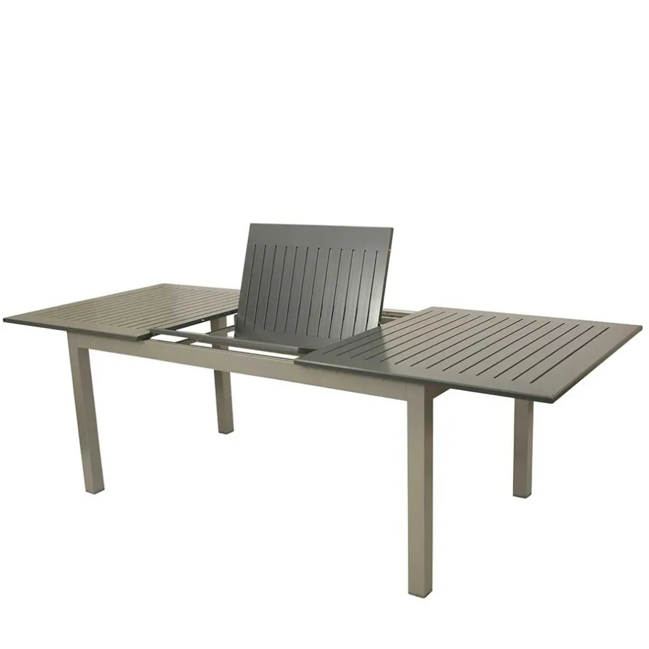 Aluminium Gartentisch mit Mittelauszug - Silvia^Wohnen Best