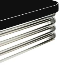 Wohnen American Diner Bartisch Set Barataria mit 4 Stühlen (fünfteilig)