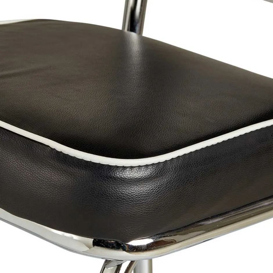 Wohnen American Diner Bartisch Set Barataria mit 4 Stühlen (fünfteilig)