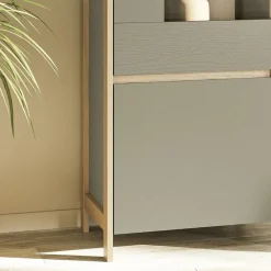 Wohnen Anbauwand Kombination im Scandi Chic - Promo (vierteilig)